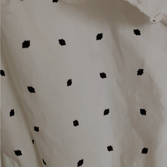 Farrow Asymetical Ruffle Black and White Spring Summer Dress - Picture 4 of 6